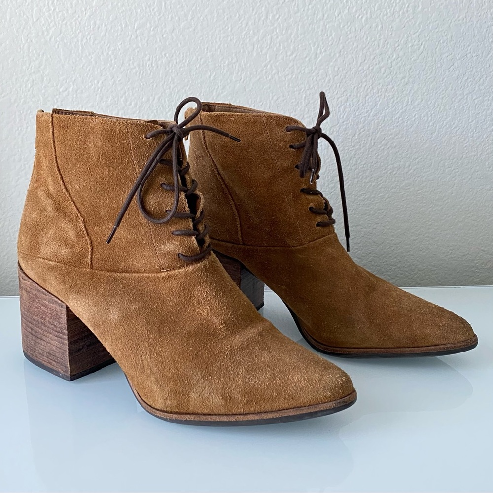 Matisse “Vixen” Suede Pointed Toe Booties